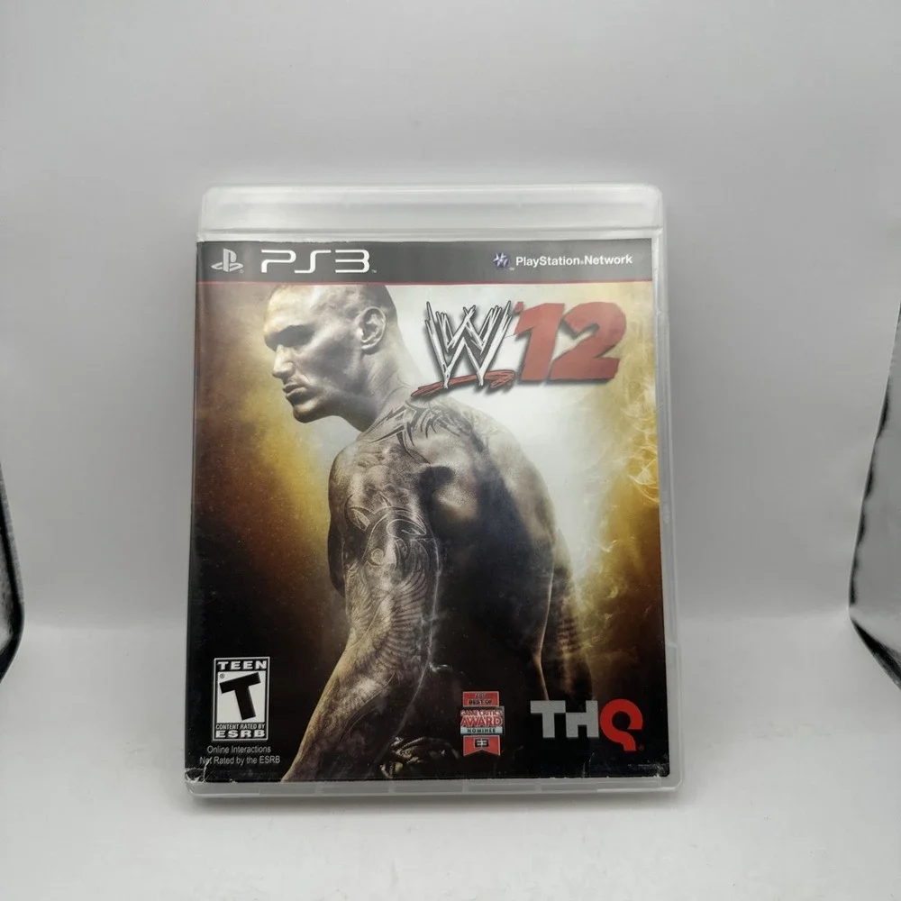 WWE W12 Playstation 3 PS3 THQ Game & Case
